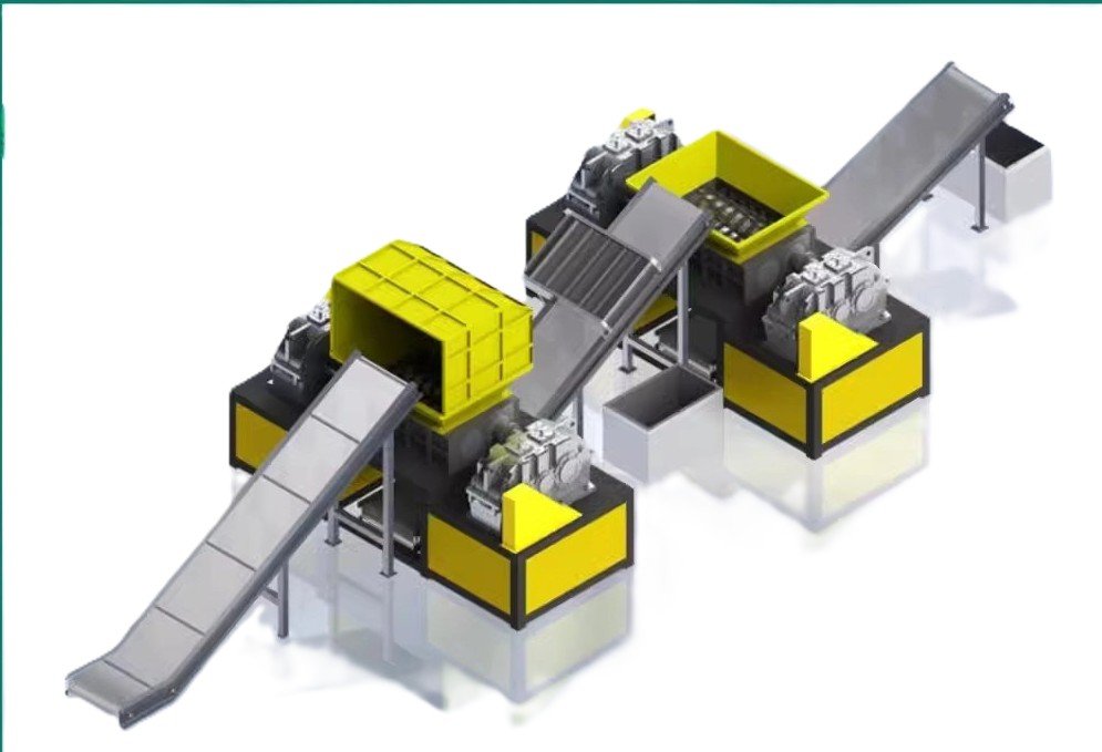 Double Shaft Shredder Detail 2